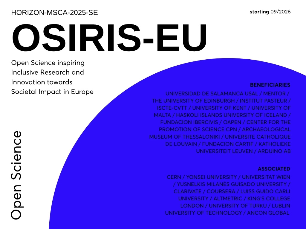 OSIRIS-EU Είναι επίσημο: η MENTOR in Culture είναι πάρτνερ σε ένα νέο Horizon Europe πρόγραμμα.